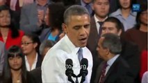 Obama's immigration Reform Speech interrupted by anti-deportation Activists