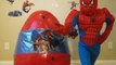 Spiderman Surprises Boy and Joins in the Fun