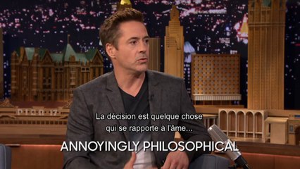 Jimmy Fallon / La séquence émotions de Robert Downey Jr - Emission du 28 avril sur MCM !