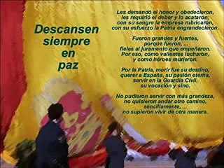 HOMENAJE AL GUARDIA CIVIL ANTONIO MOLINA MARTIN