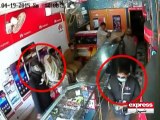 In Islamabad CCTV footage of the robbery