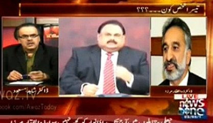 MQM and Altaf Hussain is pig & mad he needs alcohol from morning to night -#- Zulfiqar Mirza