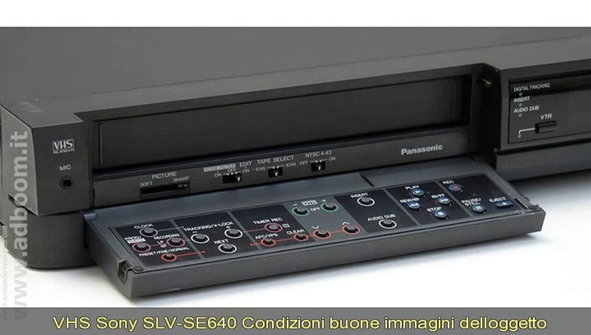 ROMA, VIDEO-REGISTRATORE VHS PANASONIC NV-J45 HQ EURO 60 - Video Dailymotion