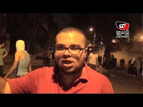 اشتباكات بين الأمن ومتظاهرين أمام السفارة السورية