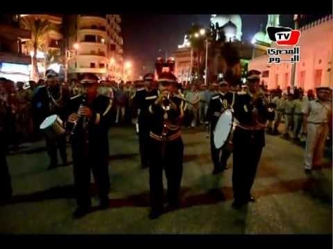 جنازة عسكرية لشهيد الشرطة بالدقهلية