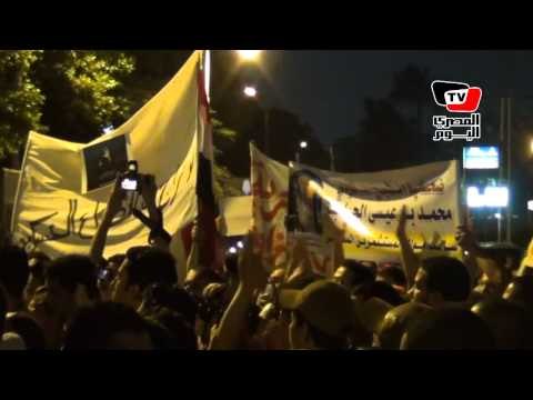 مظاهرة للإفراج عن المعتقلين على باب «الرئيس»