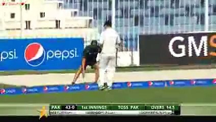 Muhammad Hafeez 7th Hundred I 3rd Test Sharjah Day 1 26th Nov 2014