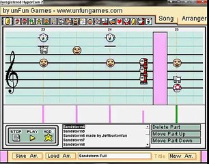 Sandstorm on Mario Paint Composer (Revised with Soundfont)