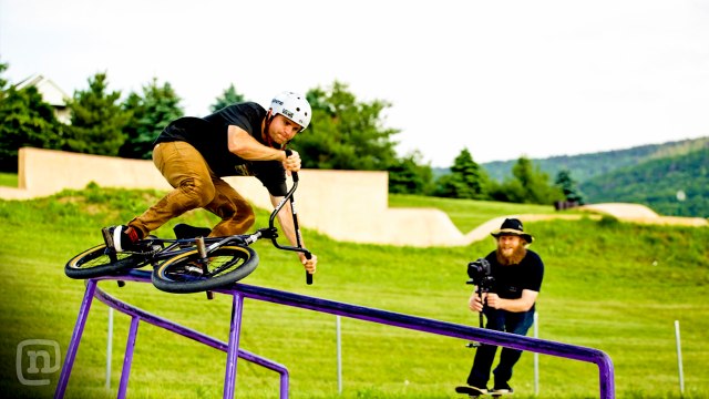 Camper, Counselor & BMX Pro Brian Kachinsky at Camp Woodward