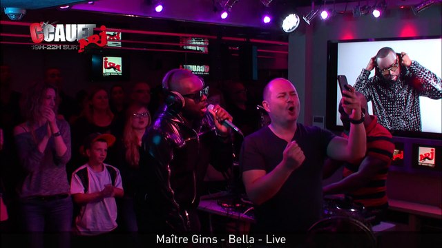 Maître Gims nous fait le plaisir de chanter Bella en Live - C'Cauet sur NRJ