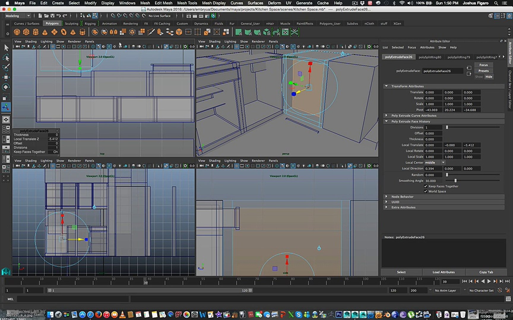 ⁣Autodesk Maya 2016 - Kitchen Series Rebooted Part 3