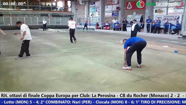 Coppa Europa 2015 - La Perosina Vs C.B. du Rocher (Monanco) - Combinati e tiri di precisione