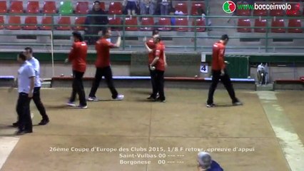 Coppa Europa 2015 - Spareggi St. Vulbas Vs Borgonese