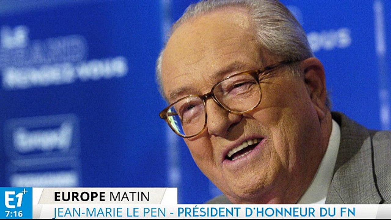 Jean-Marie Le Pen : "C'est une félonie" (Interview intégrale sur Europe1)