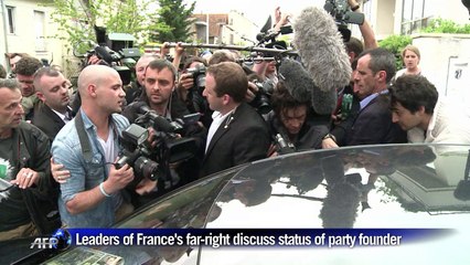 France's Jean-Marie Le Pen suspended from own far-right party