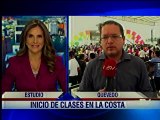 Correa inaugura año lectivo ciclo Costa en Quevedo