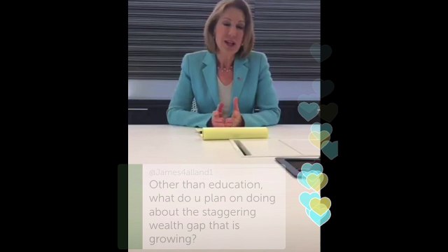 Carly Fiorina Gets Serious