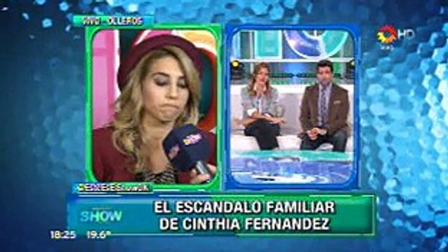 Cinthia Fernandez cuenta que va por todo
