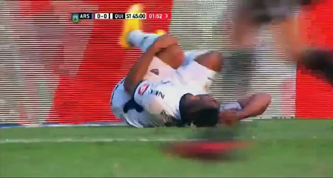 Gol de Bieler. Arsenal 0 - Quilmes 1. Fecha 11. Primera División 2015. FPT.