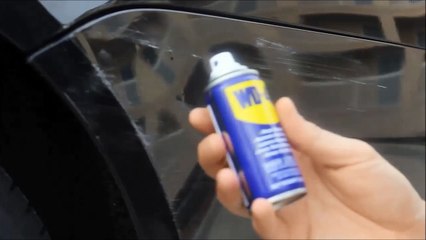 WD-40 Scratches Car