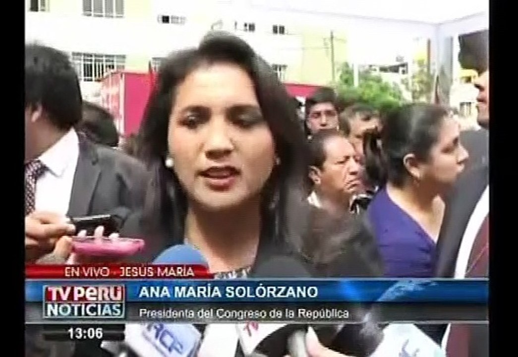 Ana María Solórzano justificó su voto dirimente a favor de Jhon Reynaga