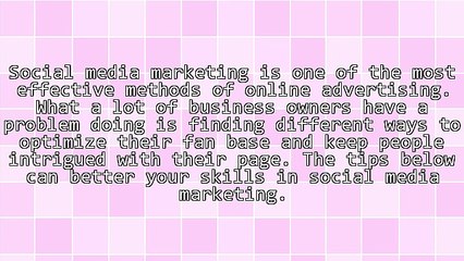 Social Media Marketing Tips For Any Business