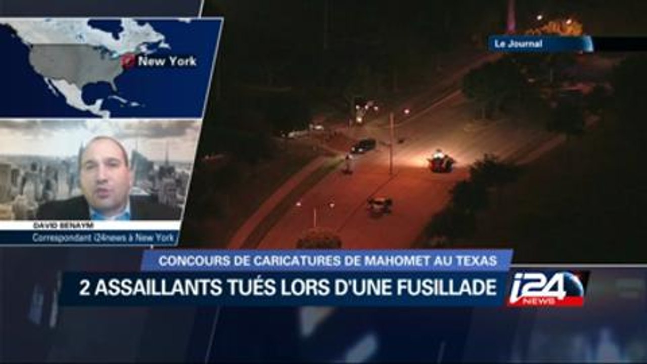 Fusillade au Texas a un concours de caricatures de Mahomet