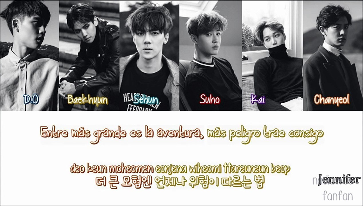 EXO-K  'El Dorado' (Korean Version) [Esp -Rom-Han]