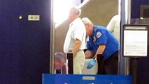 TSA Having Their Way with Old Man Groping and Body Scanners
