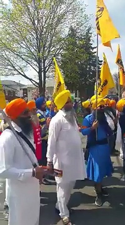 Khalistan slogans raised