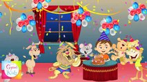 Happy Birthday Song |Nursery Rhymes For Kids | Cartoon Animation For Children
