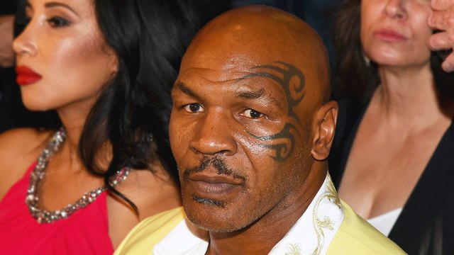 Mike Tyson Elbows an Overly Familiar Fan in the Stomach