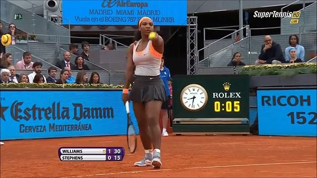 Serena Williams 2-0 Sloane Stephens: Lướt nhẹ vào vòng 3