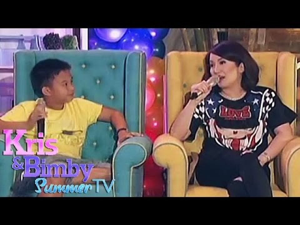 Know why Bimby is not showing on "Kris & Bimby...