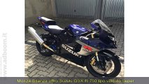 MONZA BRIANZA, MONZA   SUZUKI  GSX R 750 TIPO VEICOLO SUPER SPORTIVE CC 749