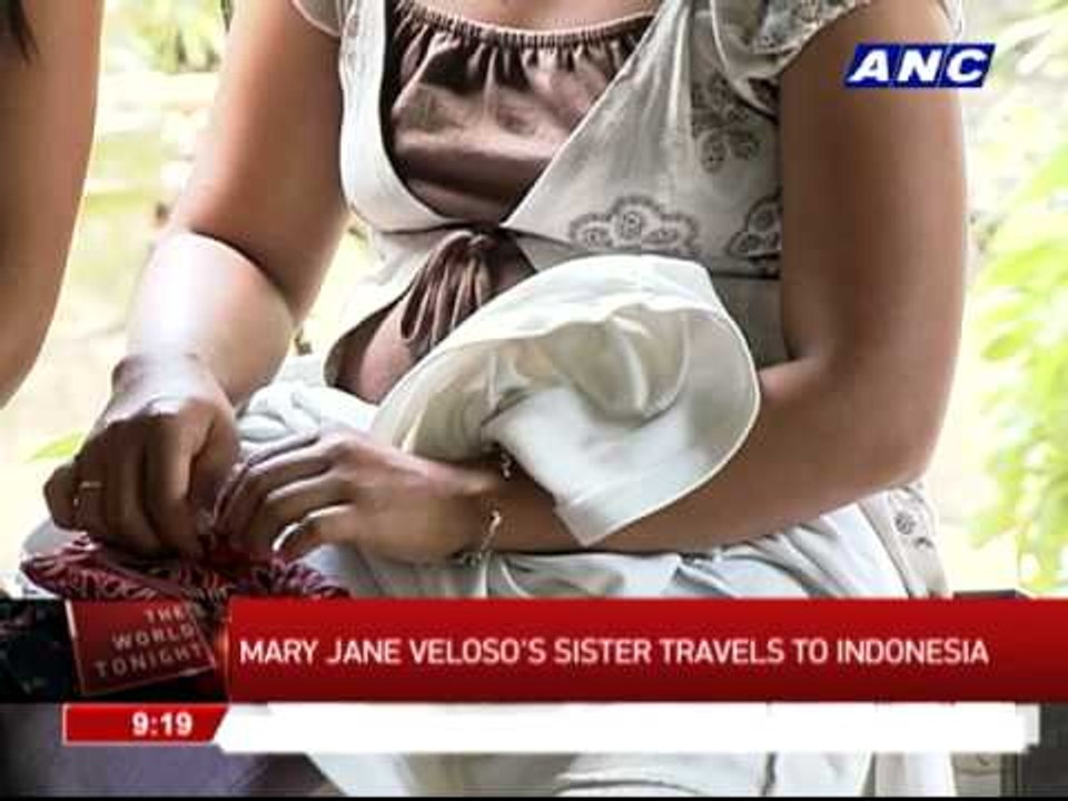 Mary Jane Veloso's sister travels to Indonesia