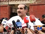 Khawaja Saad Raifque speaks to media after NA 125 decision - Geo News headlines 4 may 2015 - YouTube