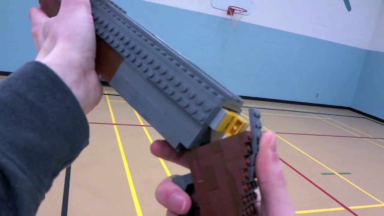 LEGO Double Barrel Shotgun - Life Size - World at War Zombies