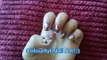 Colourful nail art tutorial|for beginners|without tools