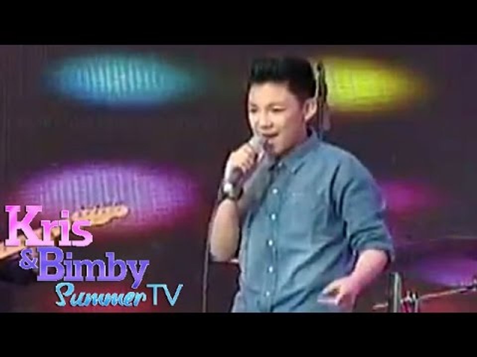 Darren Espanto sings "Sugar" by Maroon 5