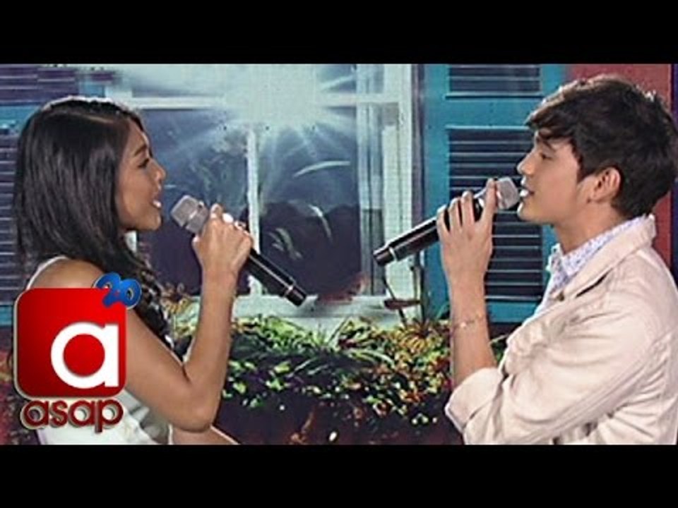 James, Nadine sing "When You Say Nothing At All" on ASAP