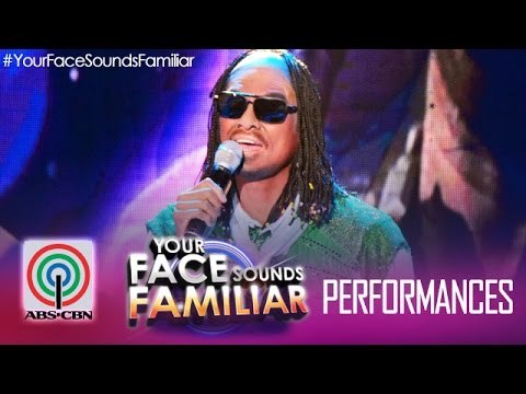 Your Face Sounds Familiar: Jay R as Stevie Wonder - I Just Called To Say I Love You