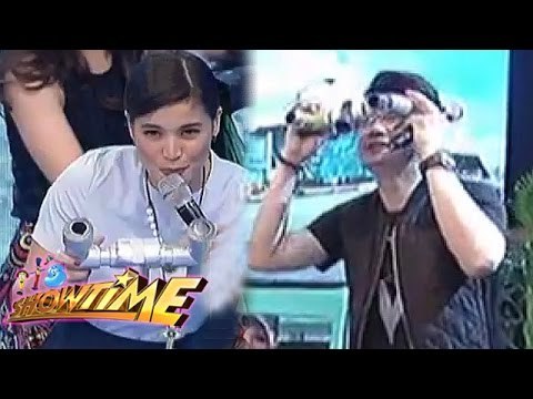 Kim, Anne, Vhong, Karylle and Angel do the 'Manibela' Challenge