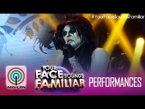 Your Face Sounds Familiar: Jay R as Alice Cooper - Alice Cooper