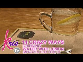 Why water with lemon is good for us