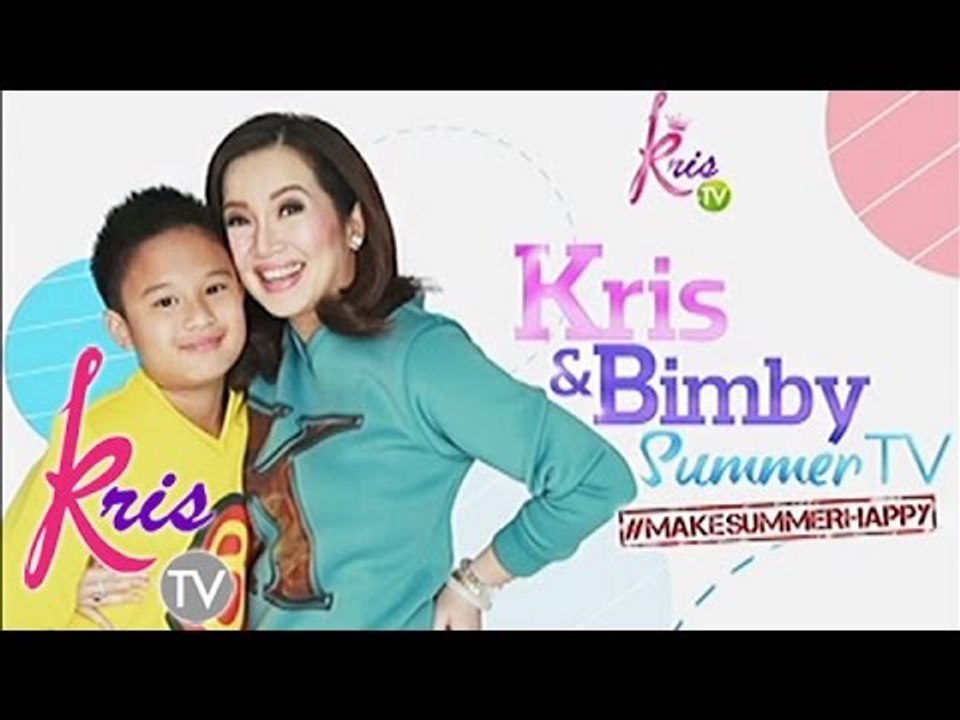 Kris and Bimby Summer TV's new theme song sung by Darren Espanto