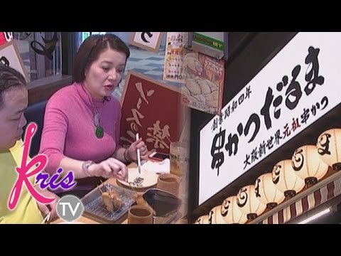 Kris and Darla are happy to eat Katsu