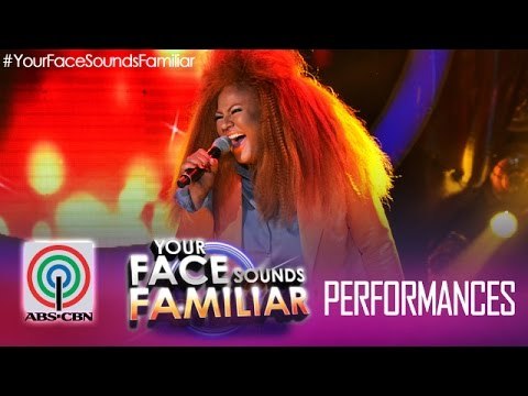 Your Face Sounds Familiar: Karla Estrada as Chaka Khan - Through the Fire