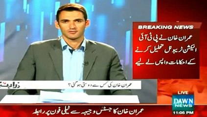 Imran Khan Allowed Justice Wajjiudin Led Election Tribunal Proceeding on What Conditions- Watch The Video To Find Out