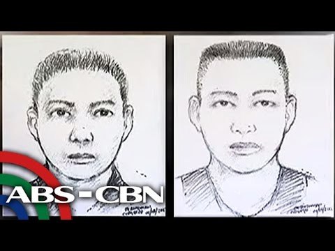 Artist's sketch ng dalawang nanakit ng traffic enforcers, inilabas